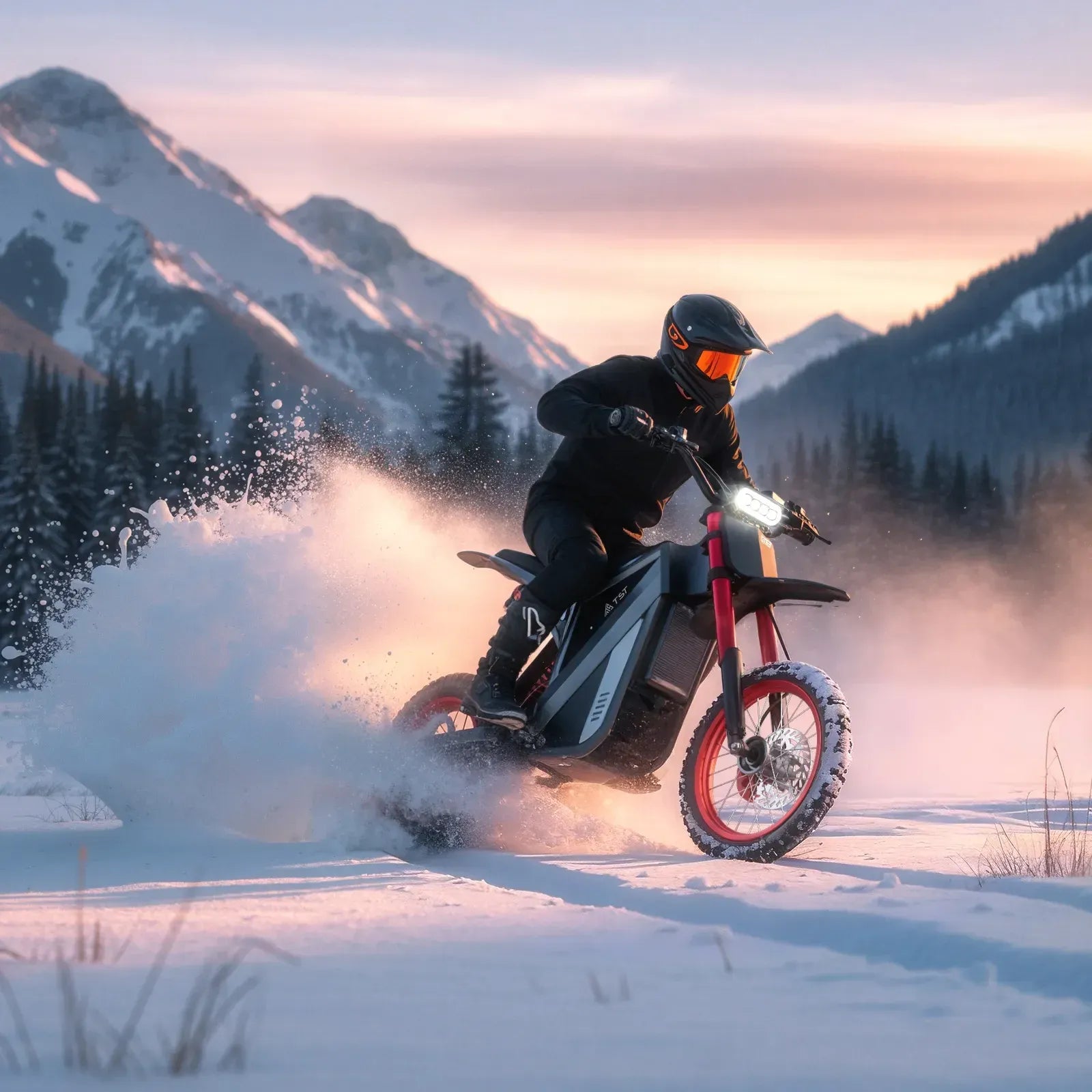 TST GT63 14" 2400W 210Nm High-Torque Electric Dirt Bike