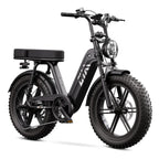 TST® R7 1500W Electric Cargo Bike – Moped Style, Full Suspension (2026 New Edition)